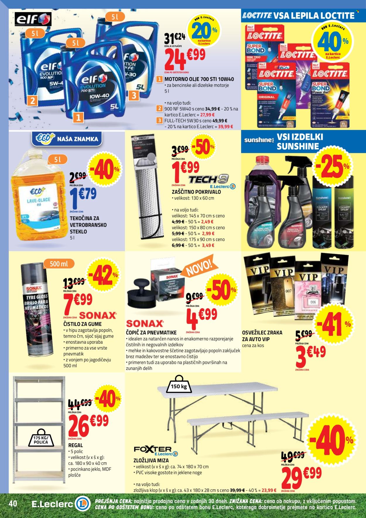 E.Leclerc katalog - 3.6.2026 - 13.6.2026. Stran 40