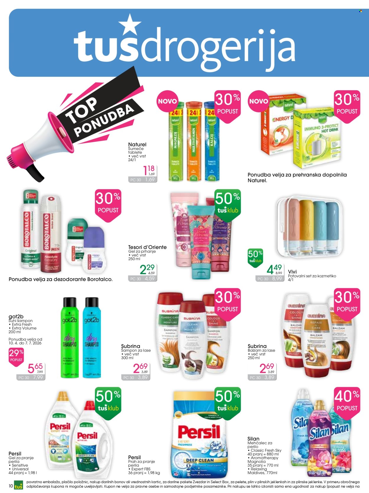 Tuš katalog - 3.6.2026 - 9.6.2026. Stran 10