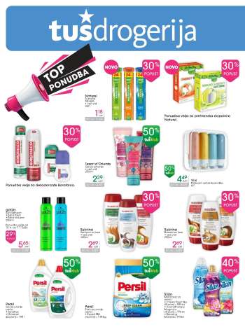 Tuš Drogeria katalog - 1.6.2026 - 8.6.2026.