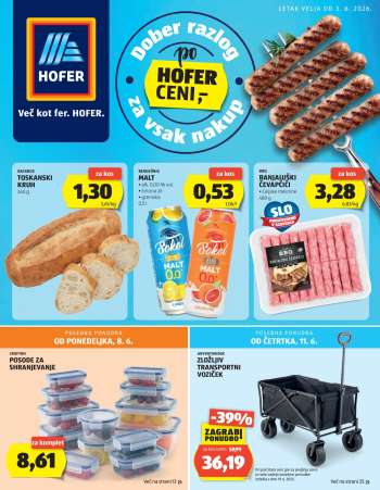 Hofer katalog - 3.6.2026 - 11.6.2026.
