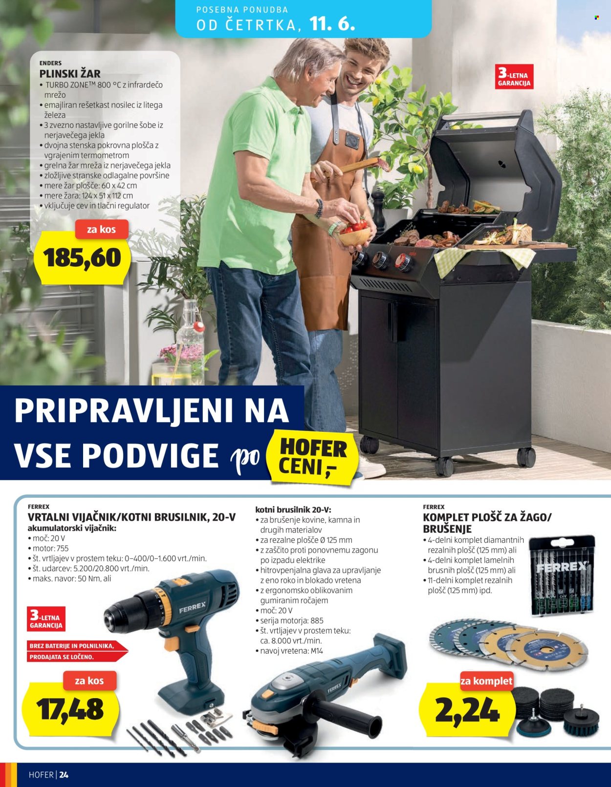 Hofer katalog - 3.6.2026 - 11.6.2026. Stran 24