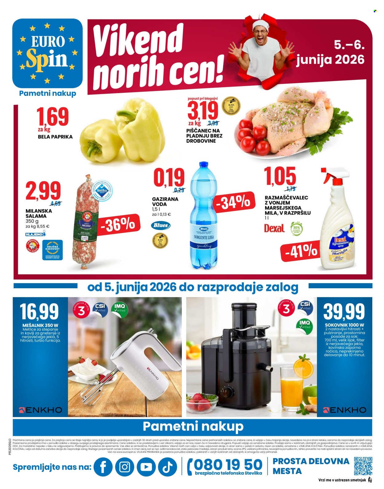 EuroSpin katalog - 4.6.2026 - 10.6.2026. Stran 16