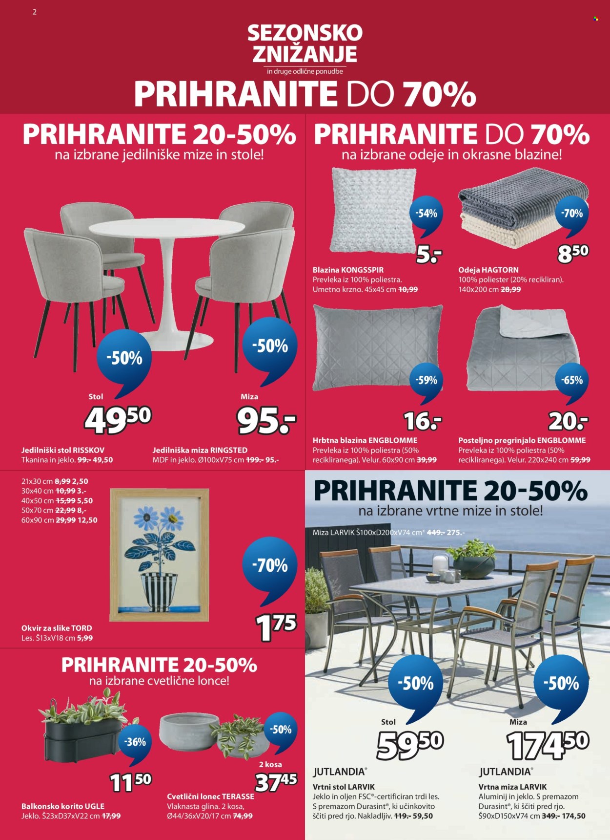 JYSK katalog - 3.6.2026 - 21.6.2026. Stran 3