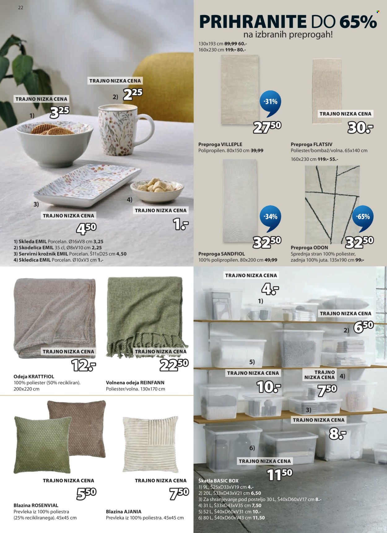 JYSK katalog - 3.6.2026 - 21.6.2026. Stran 23