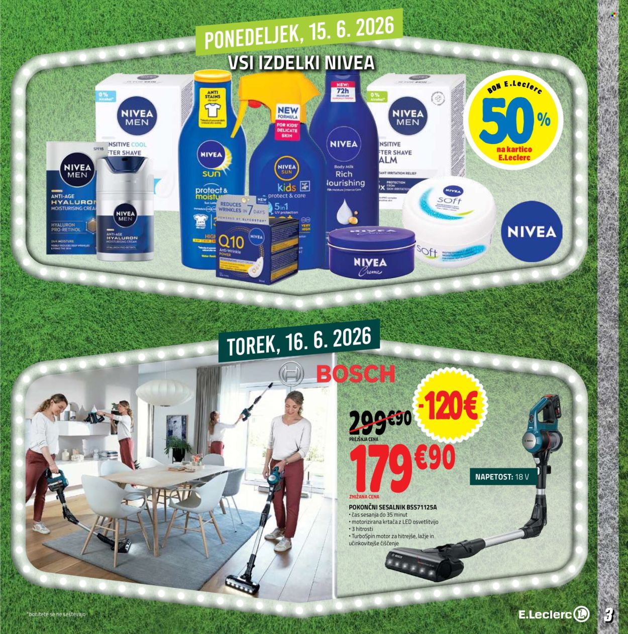 E.Leclerc katalog - 10.6.2026 - 20.6.2026. Stran 3