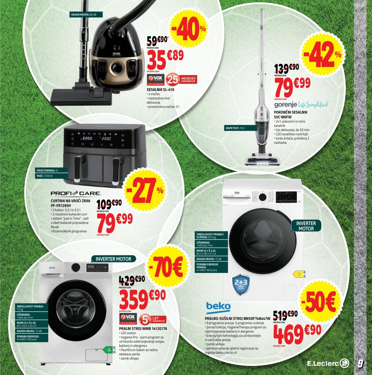 E.Leclerc katalog - 10.6.2026 - 20.6.2026. Stran 9