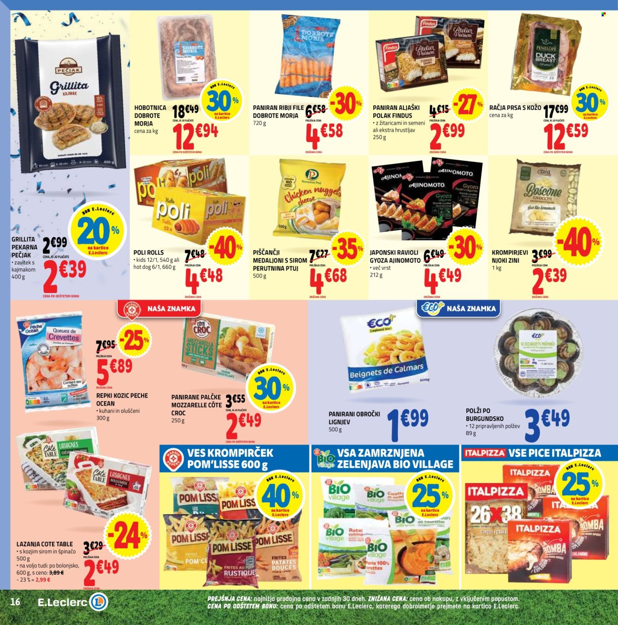 E.Leclerc katalog - 10.6.2026 - 20.6.2026. Stran 16