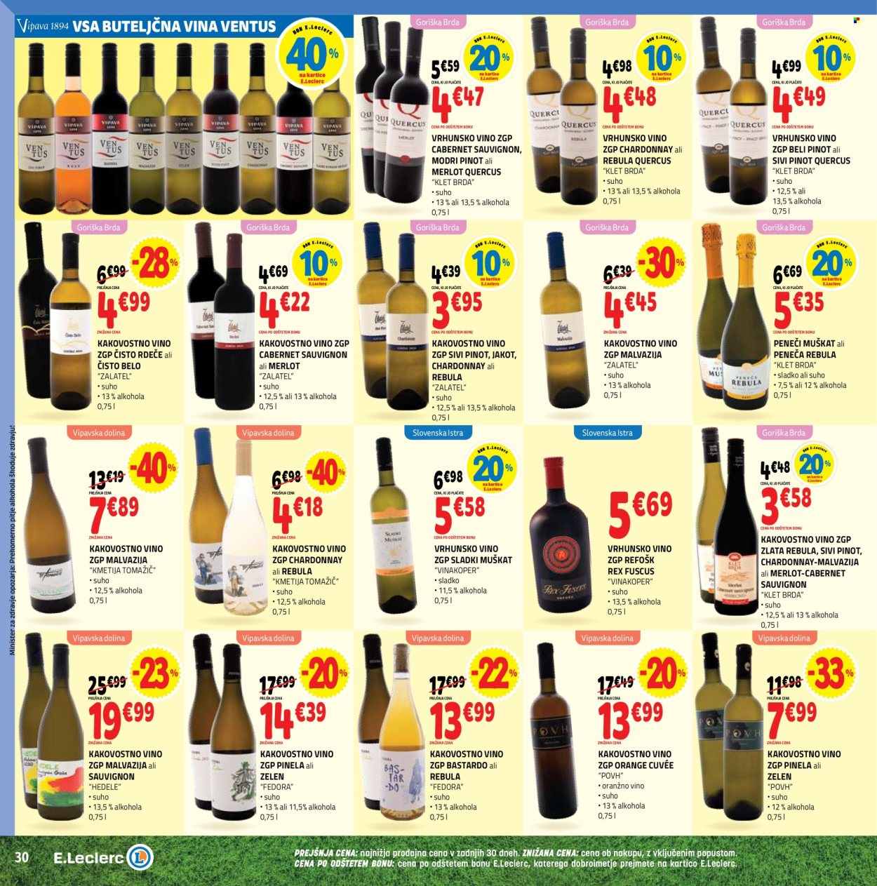 E.Leclerc katalog - 10.6.2026 - 20.6.2026. Stran 30