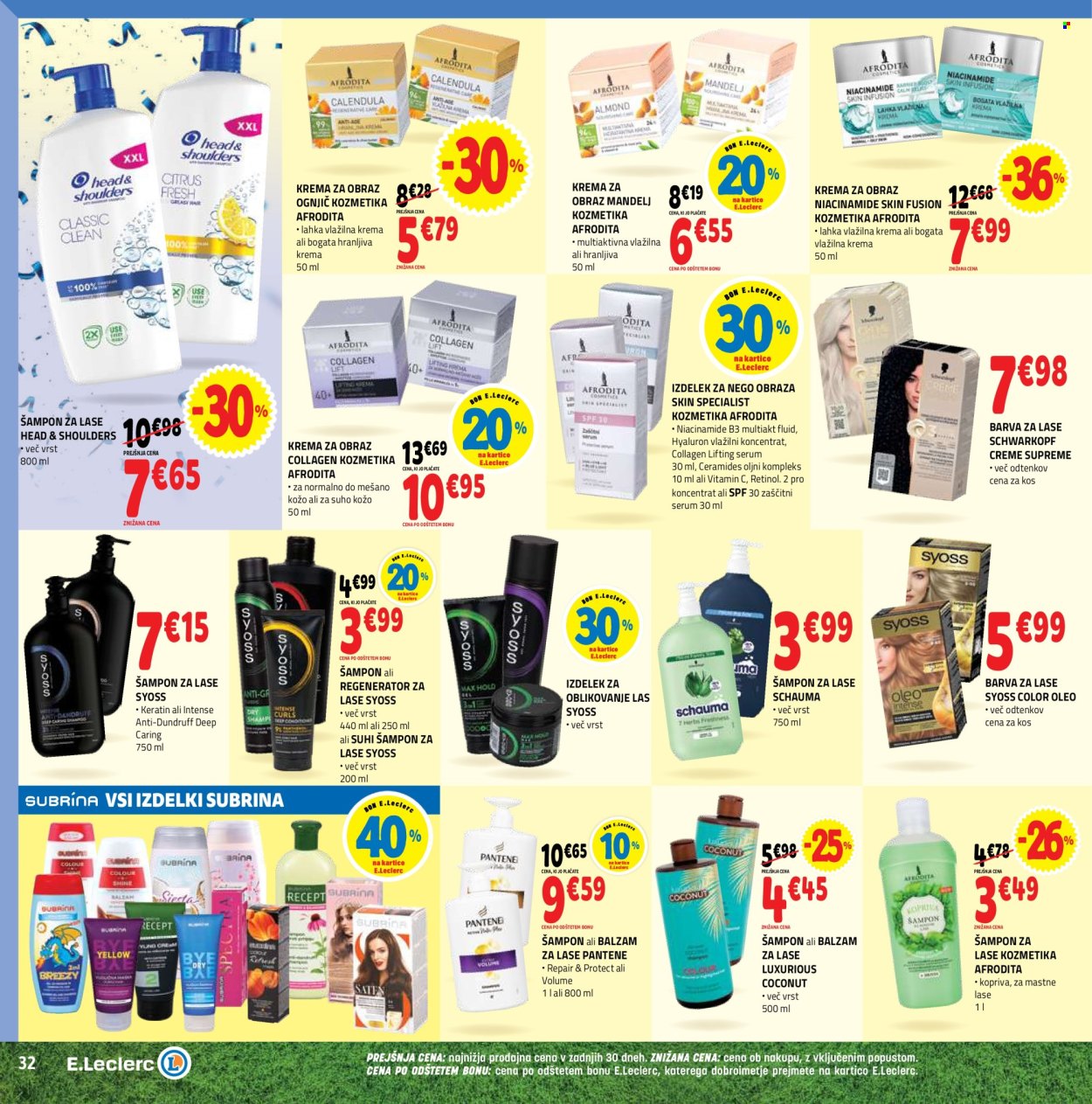 E.Leclerc katalog - 10.6.2026 - 20.6.2026. Stran 32