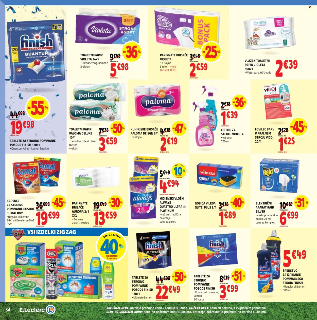 E.Leclerc katalog - 10.6.2026 - 20.6.2026. Stran 34