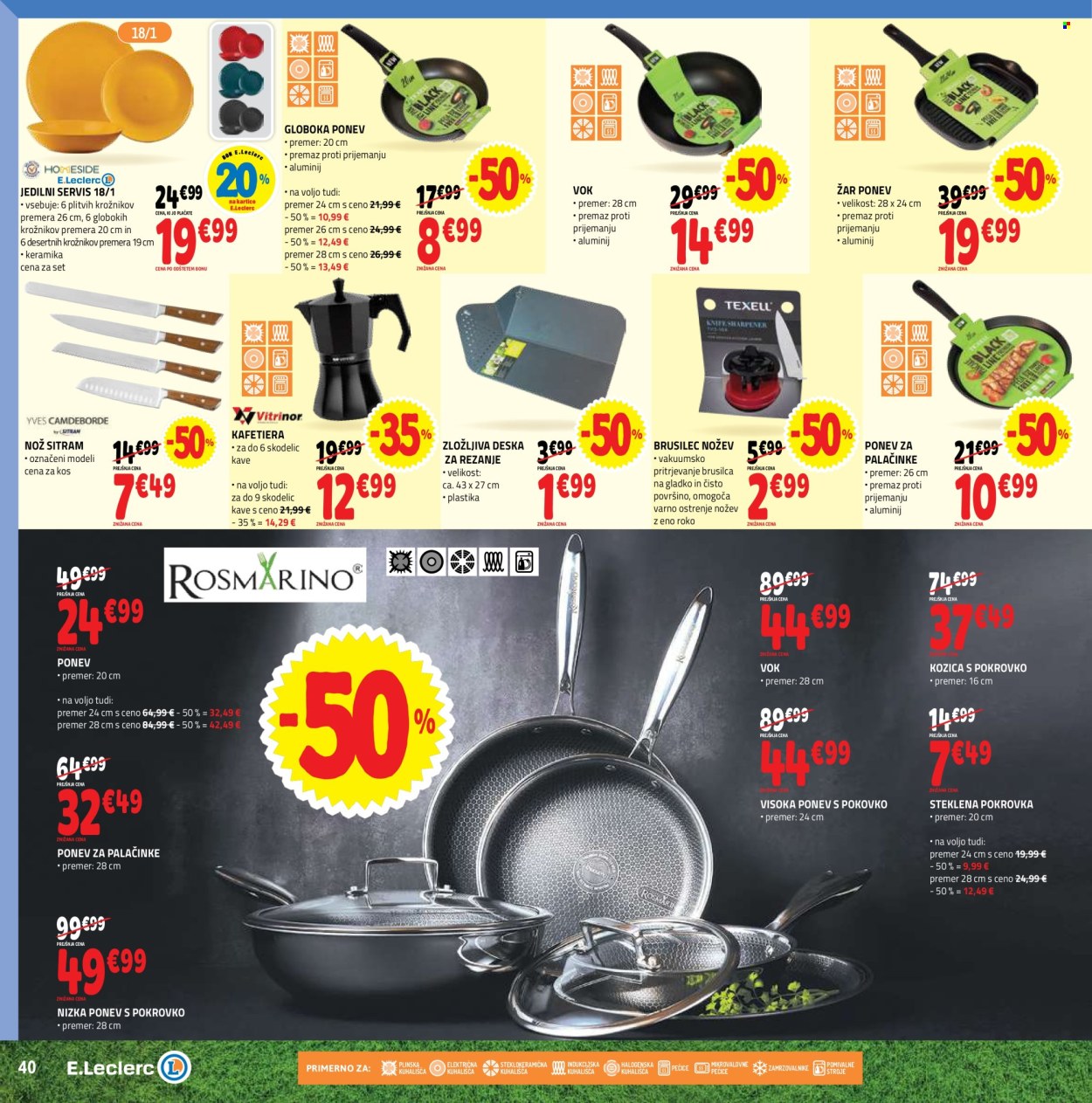E.Leclerc katalog - 10.6.2026 - 20.6.2026. Stran 40