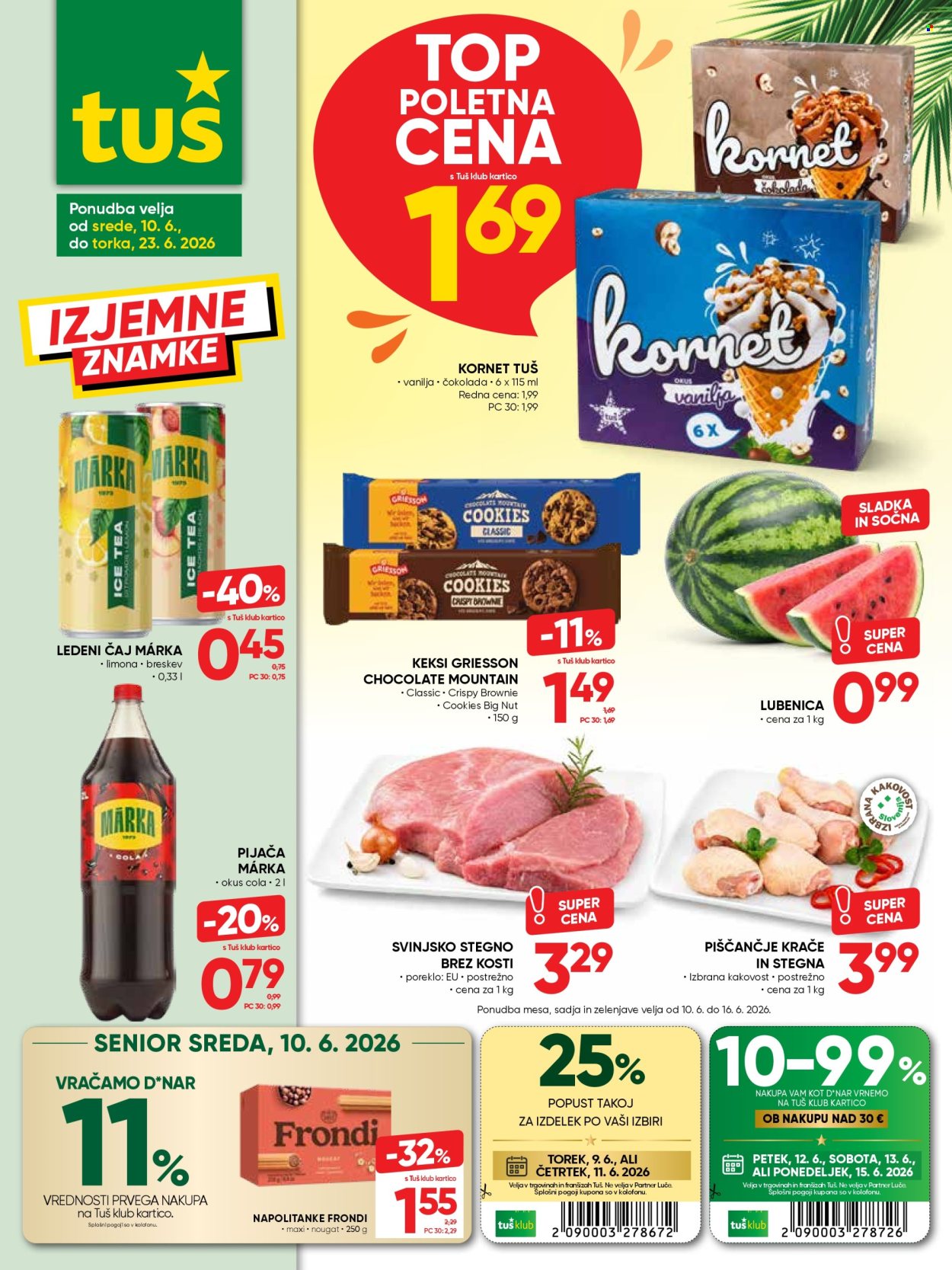 Tuš katalog - 10.6.2026 - 23.6.2026. Stran 1