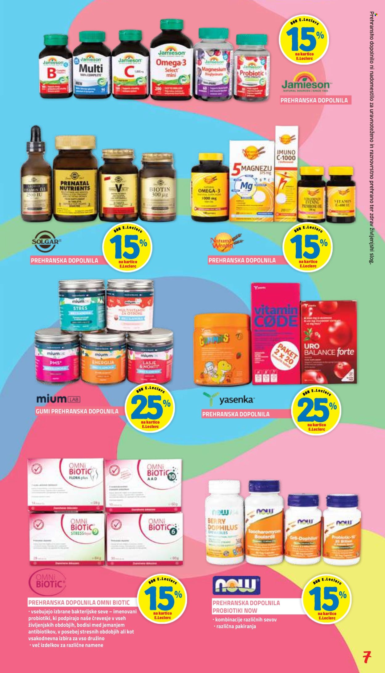 E.Leclerc katalog - 12.6.2026 - 27.6.2026. Stran 7