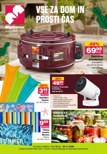 Mercator katalog - 10.6.2026 - 30.6.2026.