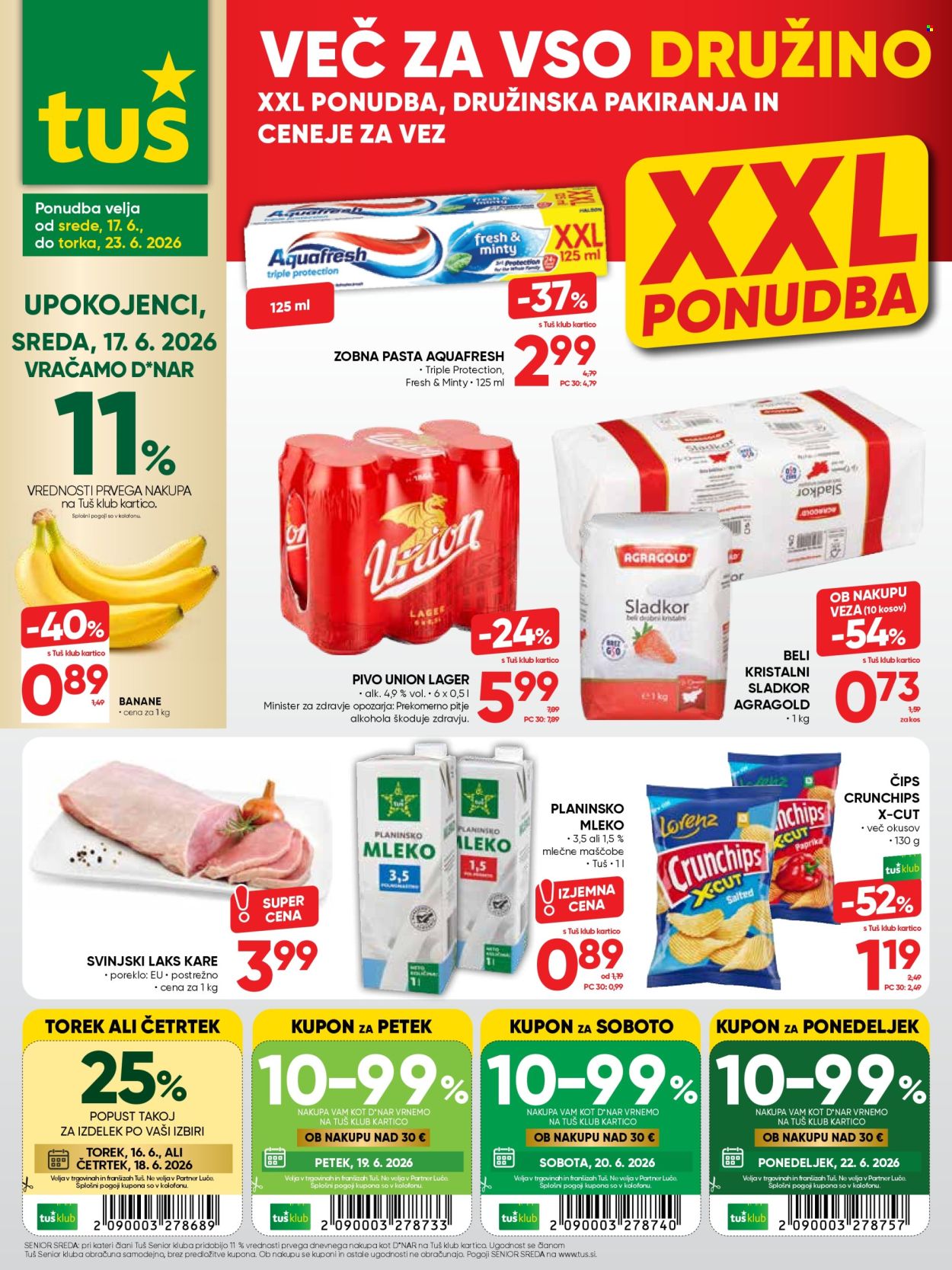 Tuš katalog - 17.6.2026 - 23.6.2026. Stran 1
