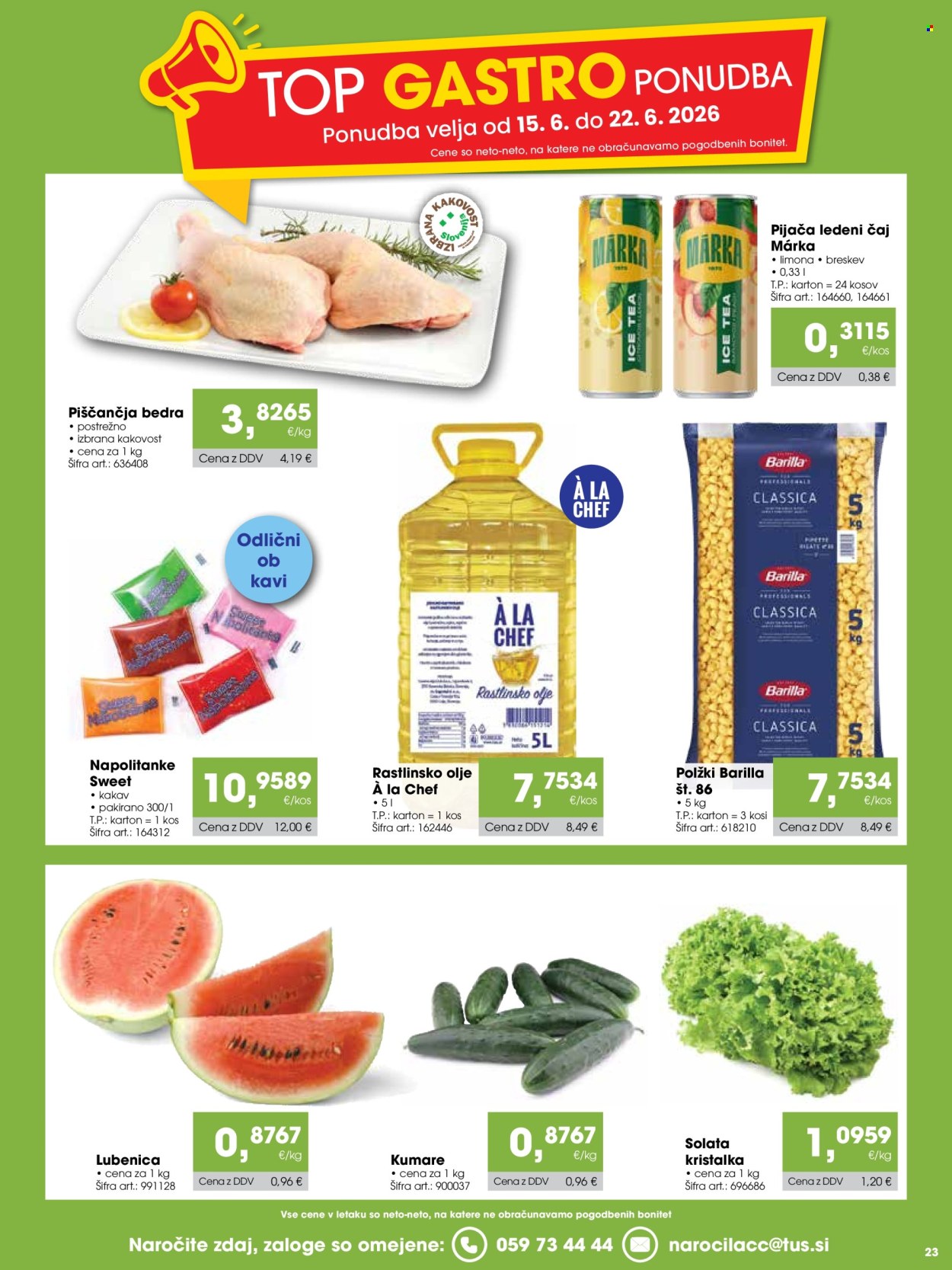 Tuš Cash & Carry katalog - 15.6.2026 - 14.7.2026. Stran 23