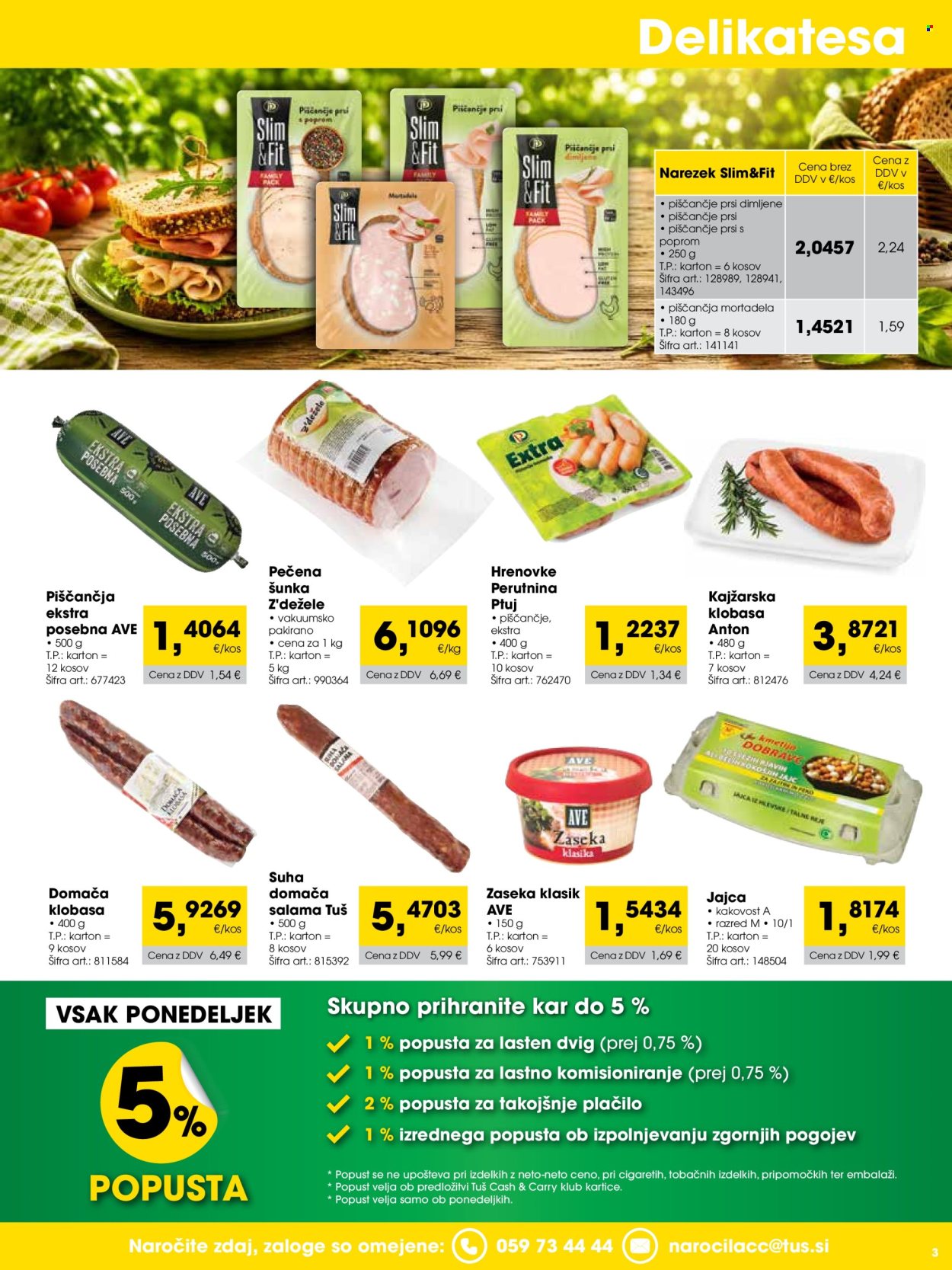 Tuš Cash & Carry katalog - 1.6.2026 - 30.6.2026. Stran 3