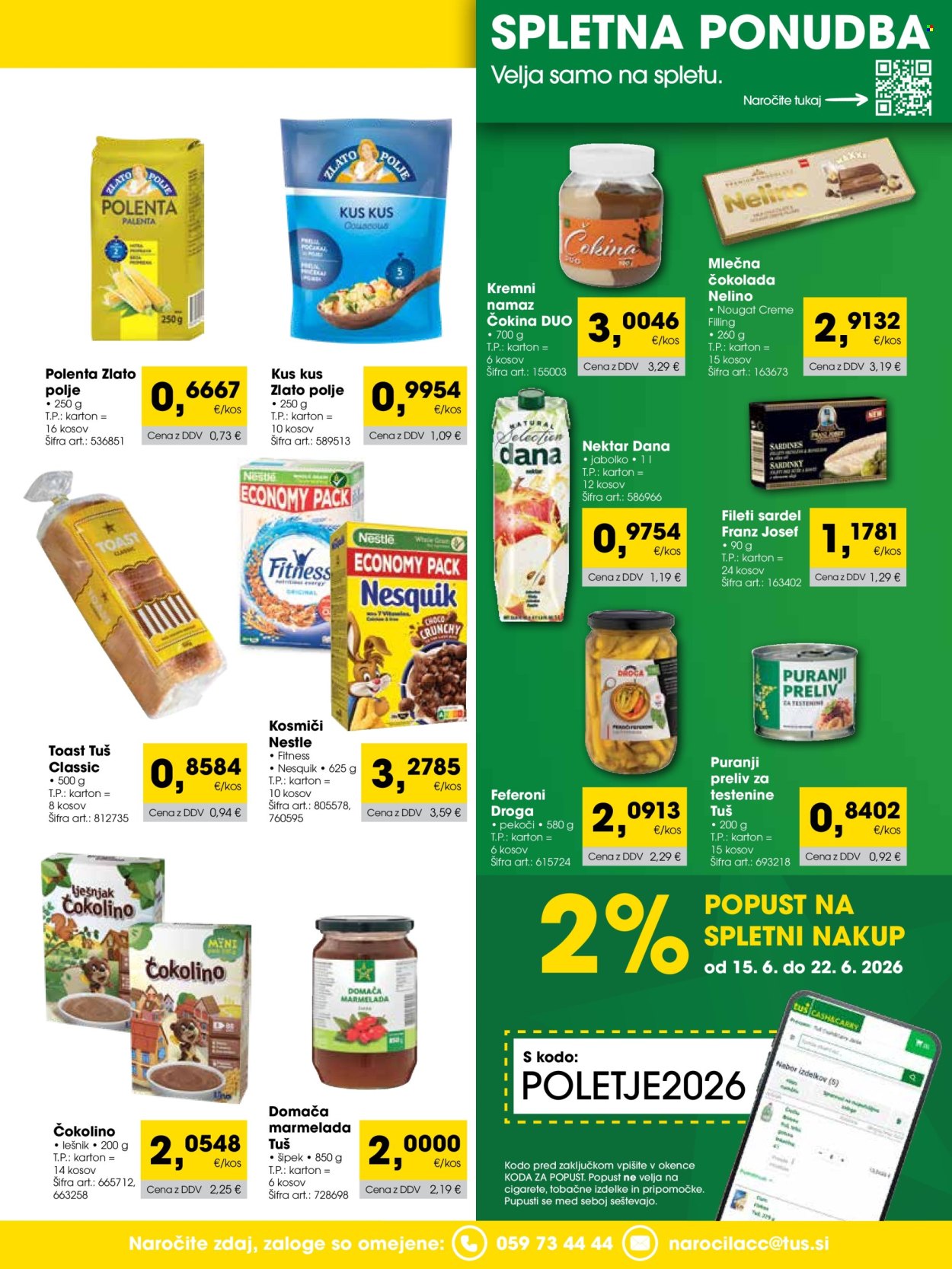 Tuš Cash & Carry katalog - 1.6.2026 - 30.6.2026. Stran 9
