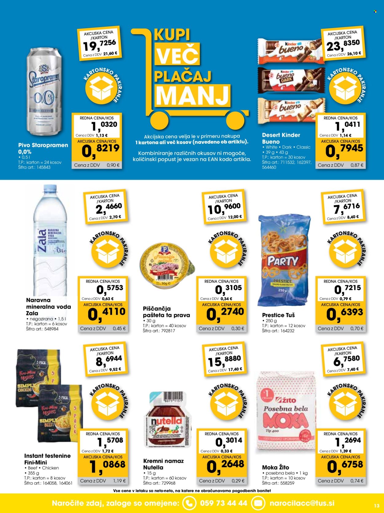 Tuš Cash & Carry katalog - 1.6.2026 - 30.6.2026. Stran 13