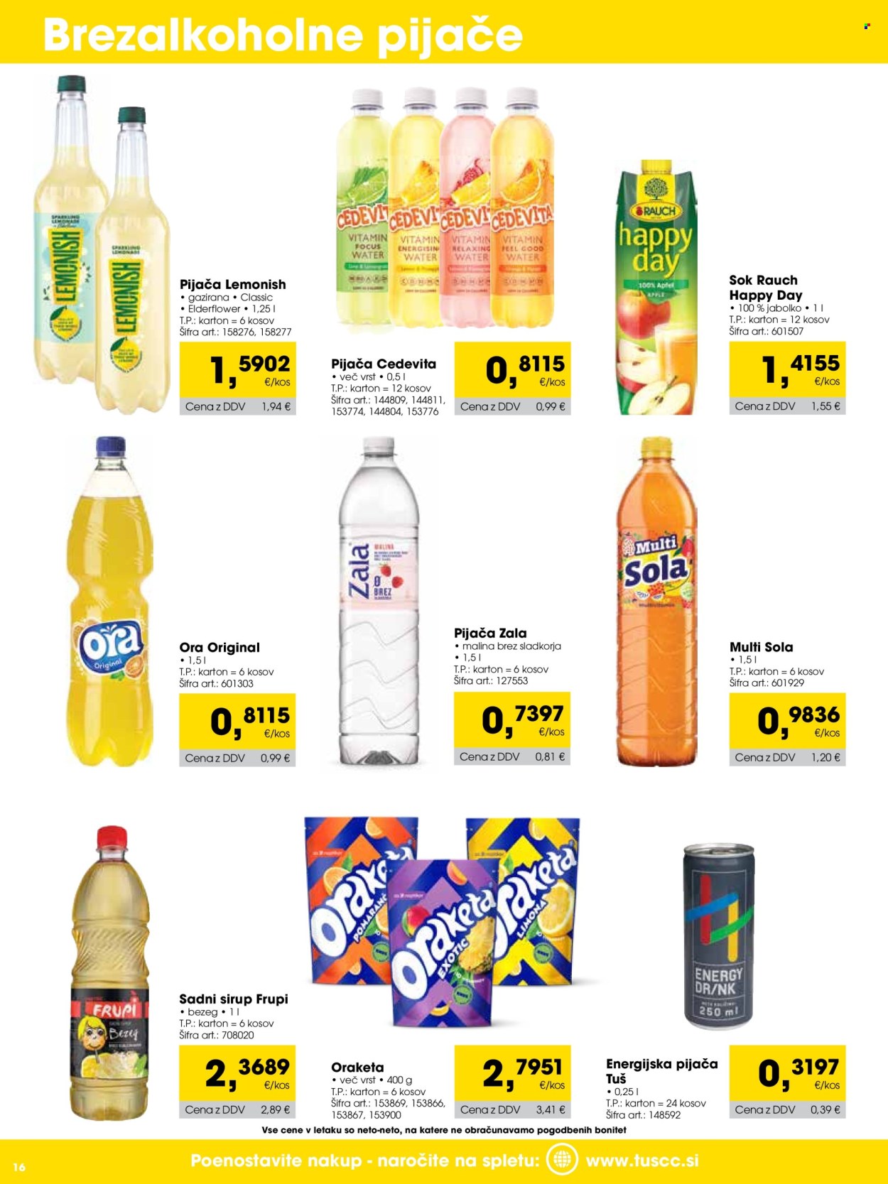 Tuš Cash & Carry katalog - 1.6.2026 - 30.6.2026. Stran 16
