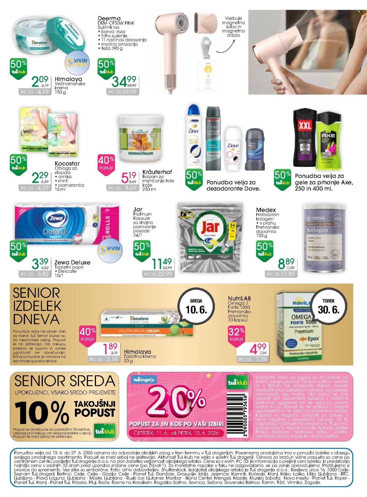Tuš Drogeria katalog - 10.6.2026 - 27.6.2026. Stran 16