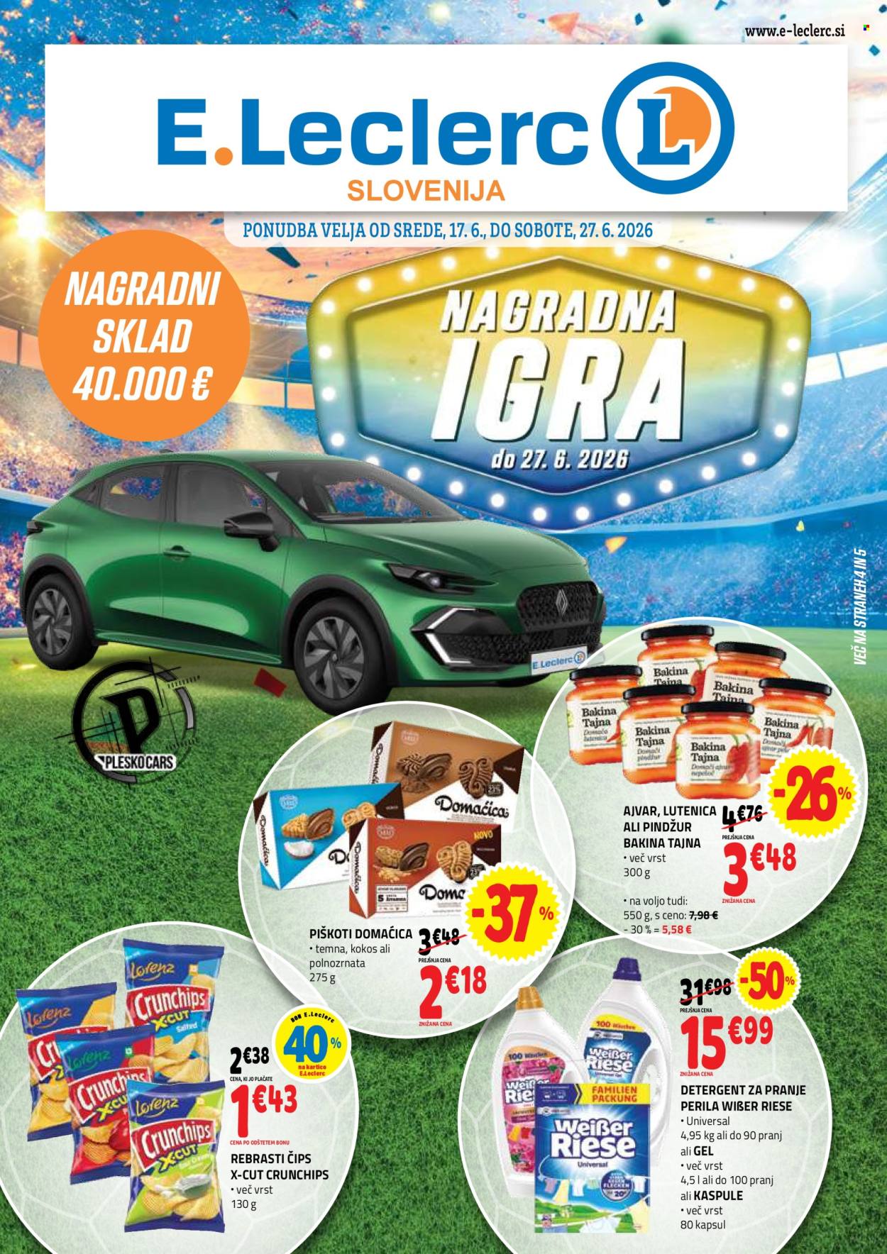 E.Leclerc katalog - 17.6.2026 - 27.6.2026. Stran 1
