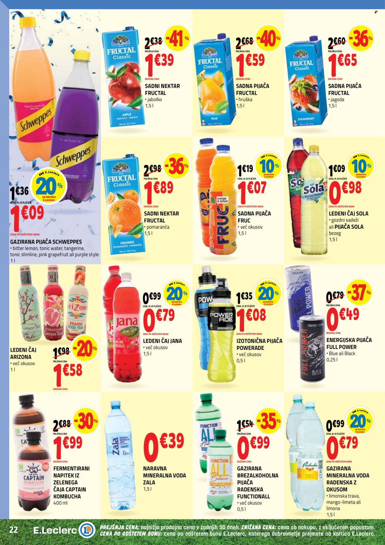 E.Leclerc katalog - 17.6.2026 - 27.6.2026. Stran 22
