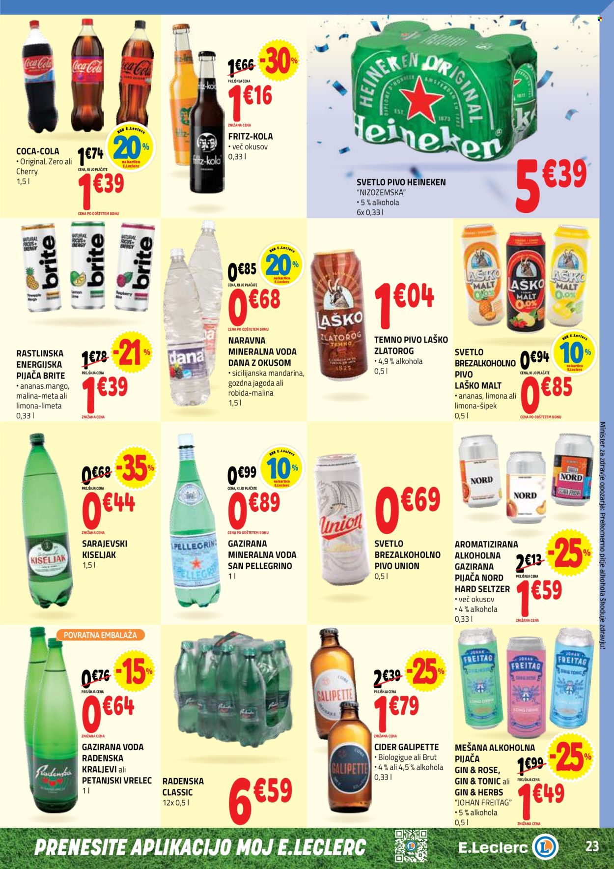 E.Leclerc katalog - 17.6.2026 - 27.6.2026. Stran 23