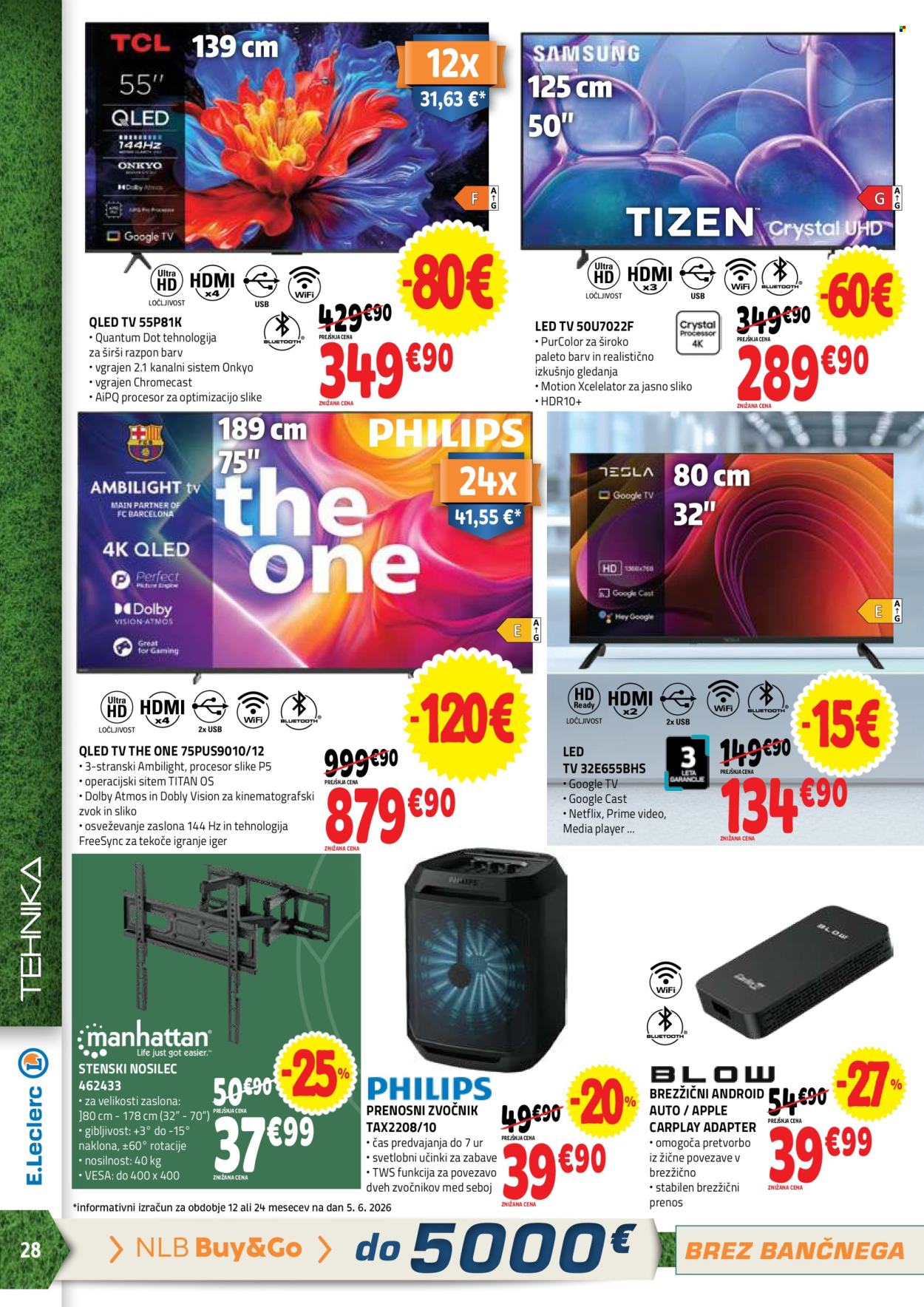 E.Leclerc katalog - 17.6.2026 - 27.6.2026. Stran 28