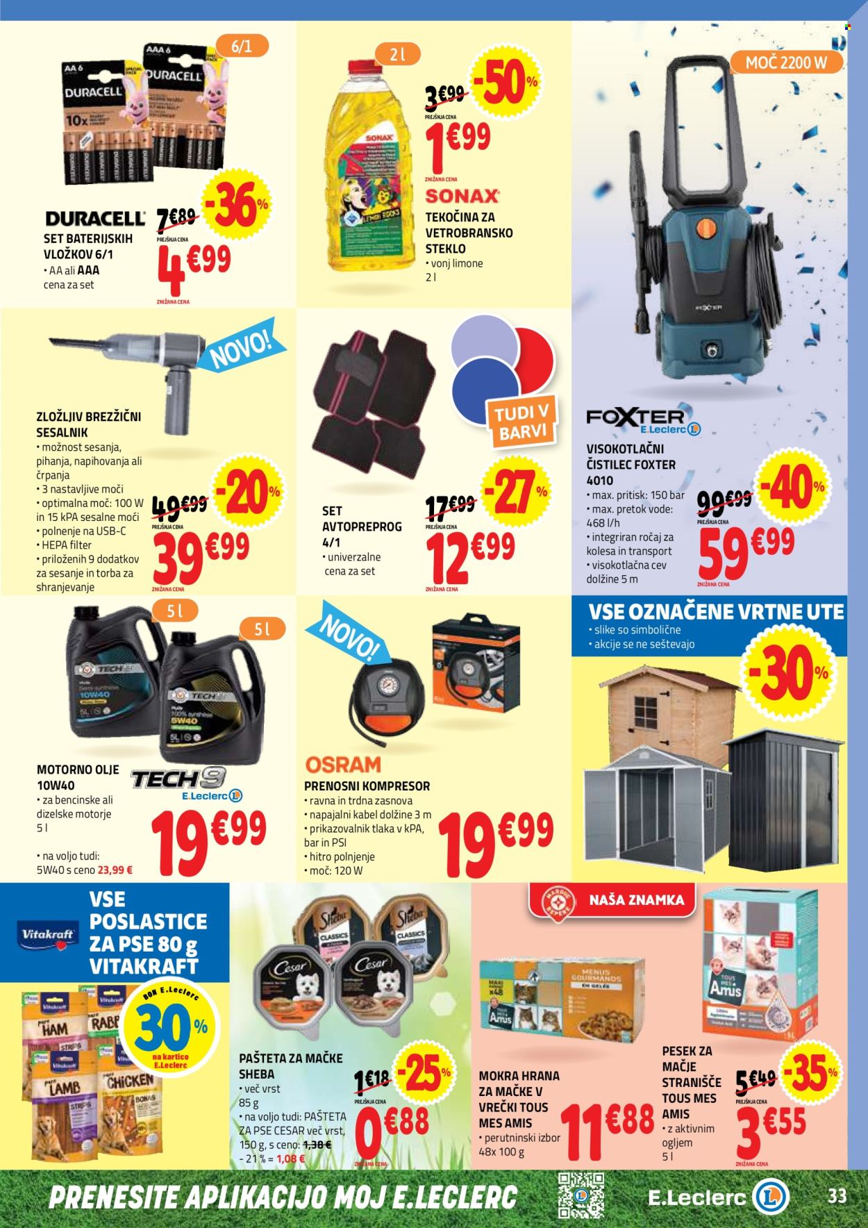 E.Leclerc katalog - 17.6.2026 - 27.6.2026. Stran 33