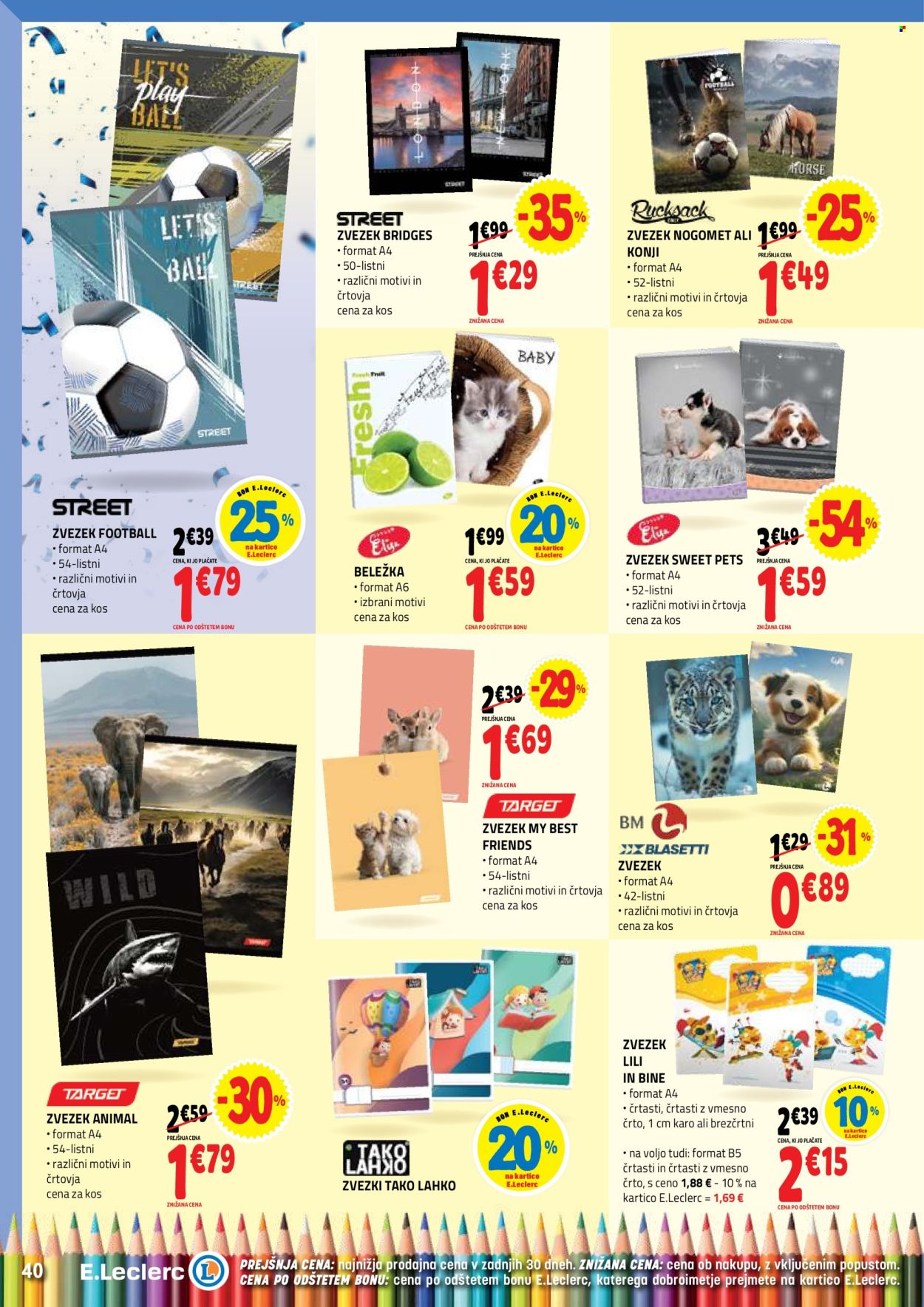 E.Leclerc katalog - 17.6.2026 - 27.6.2026. Stran 40