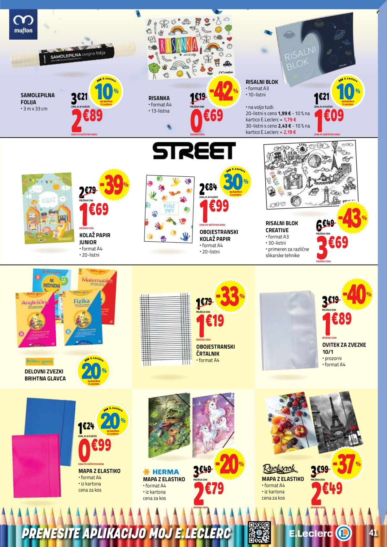 E.Leclerc katalog - 17.6.2026 - 27.6.2026. Stran 41