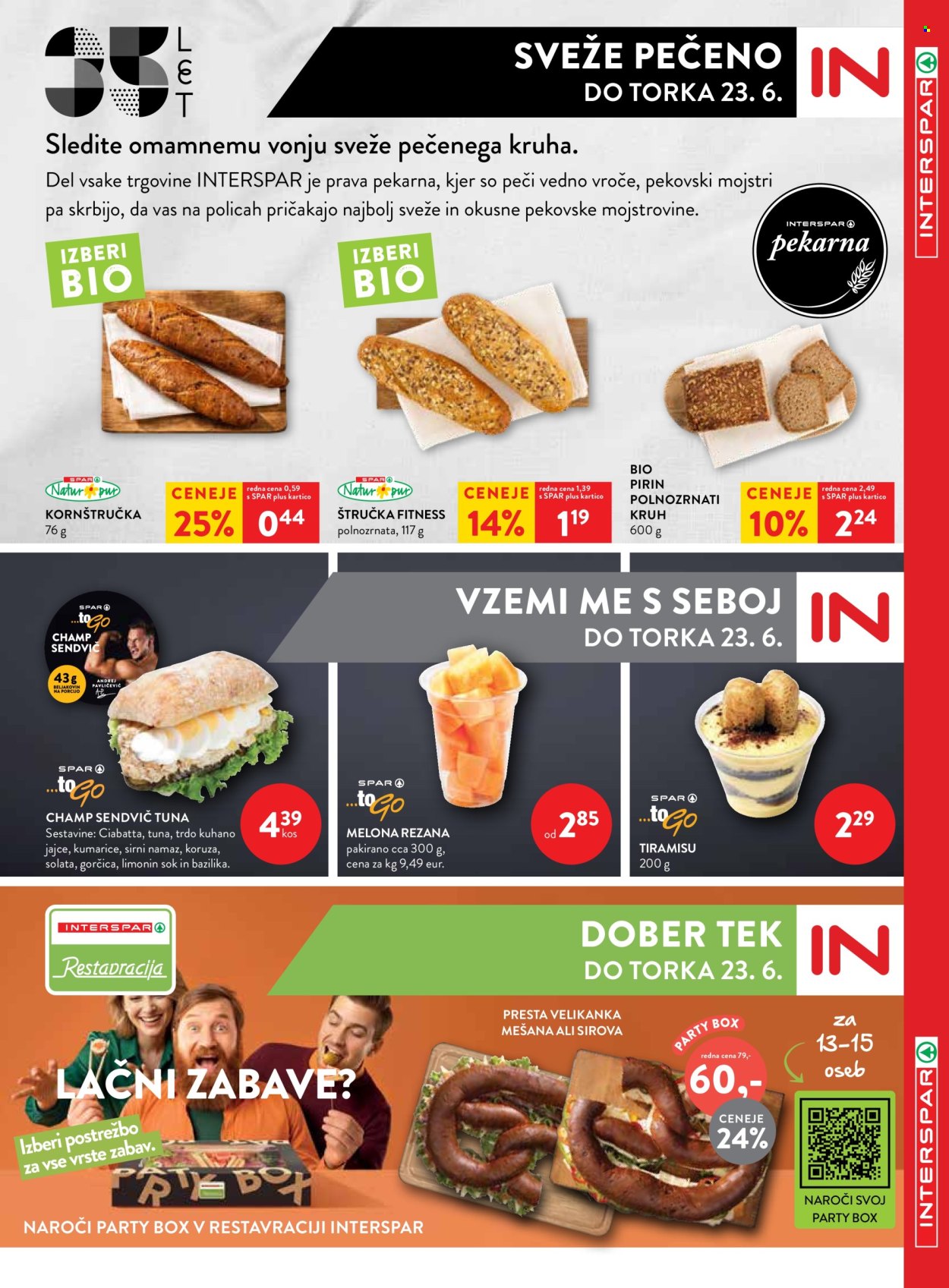 INTERSPAR katalog - 17.6.2026 - 30.6.2026. Stran 8