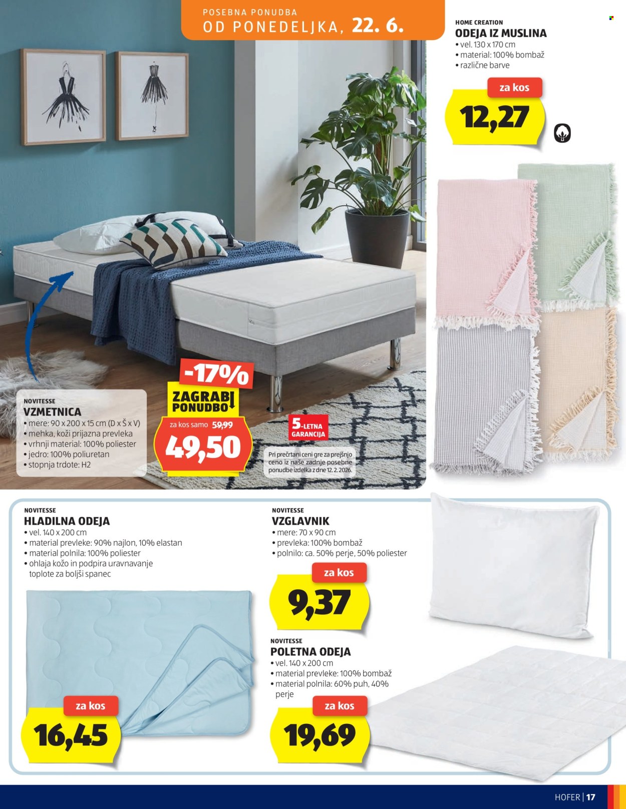 Hofer katalog - 17.6.2026 - 24.6.2026. Stran 17