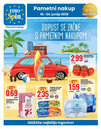 EuroSpin katalog - 18.6.2026 - 24.6.2026.