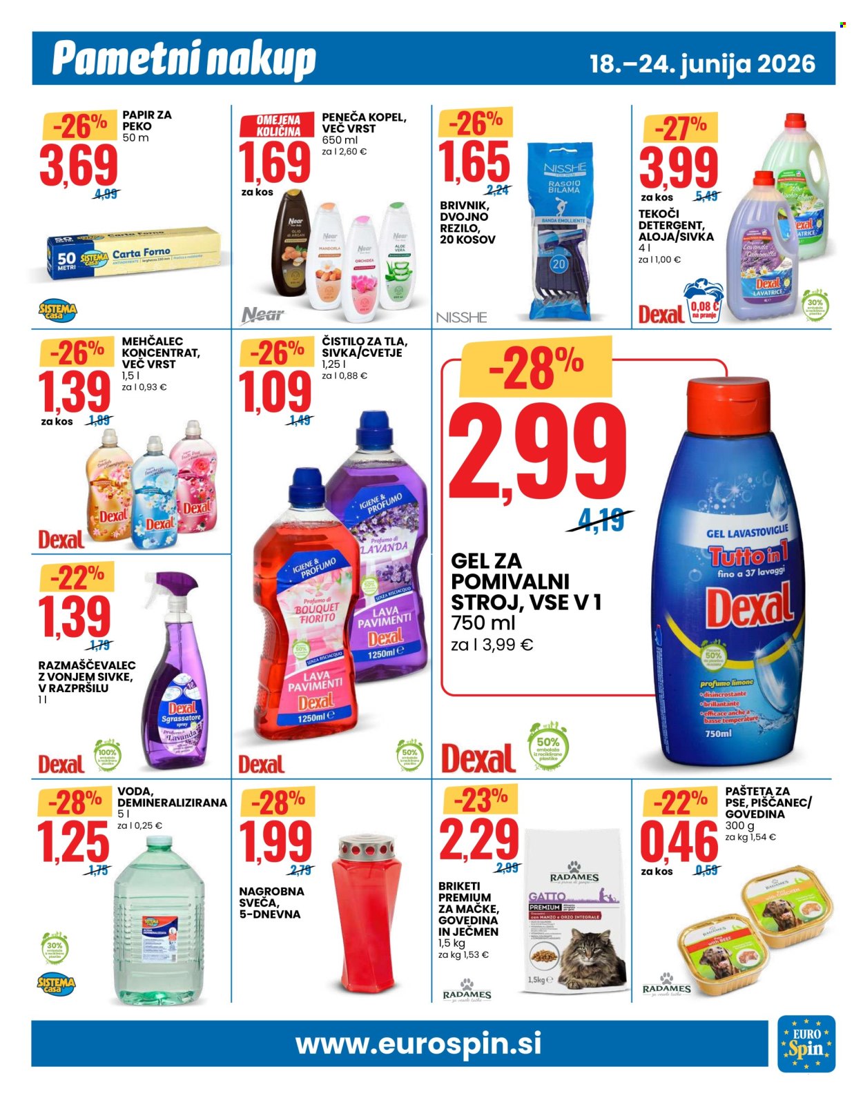 EuroSpin katalog - 18.6.2026 - 24.6.2026. Stran 9