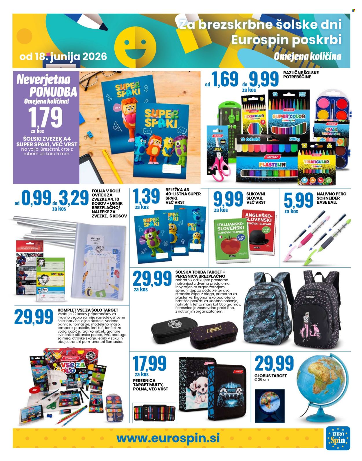 EuroSpin katalog - 18.6.2026 - 24.6.2026. Stran 15