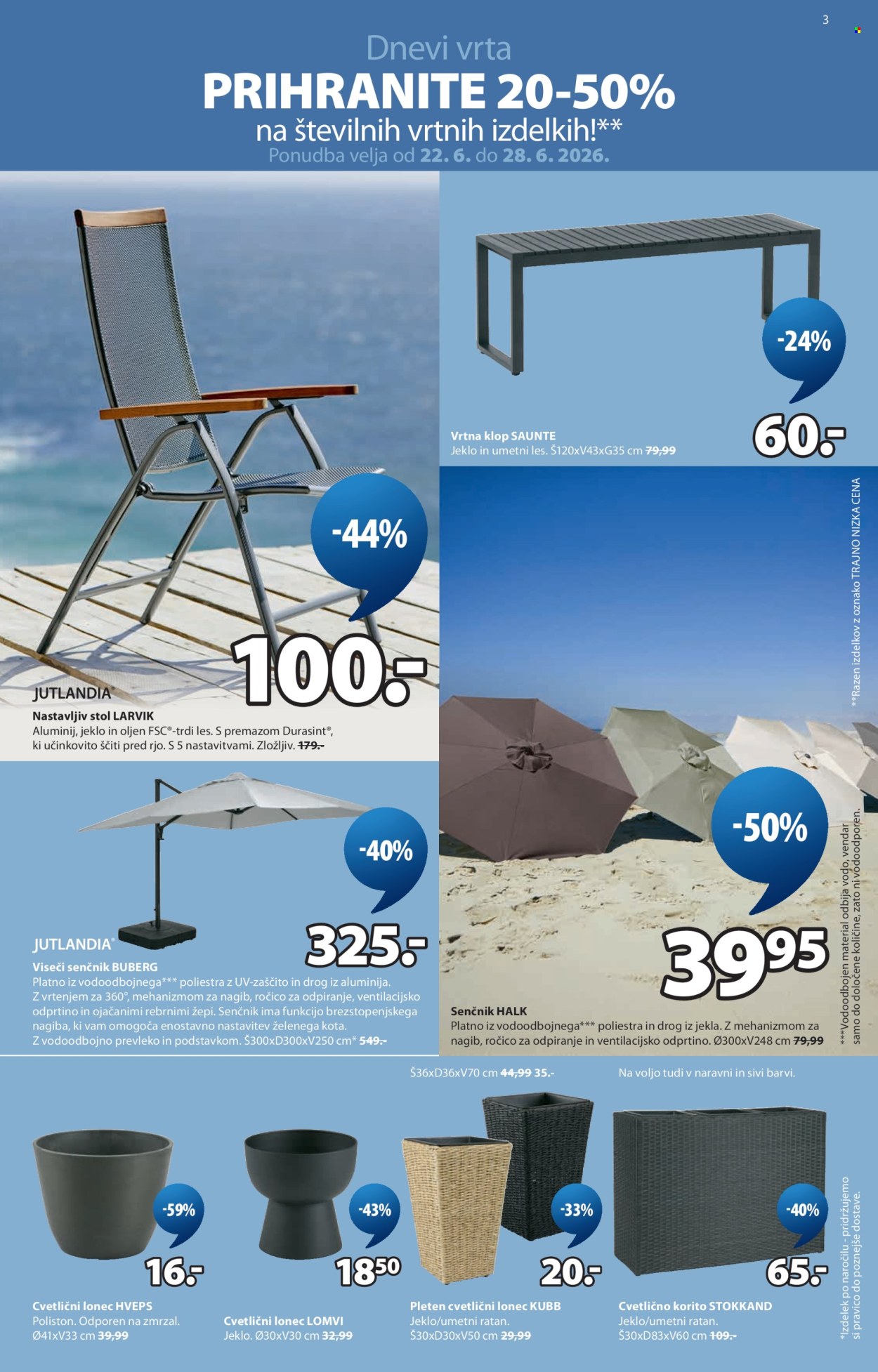 JYSK katalog - 22.6.2026 - 28.7.2026. Stran 4