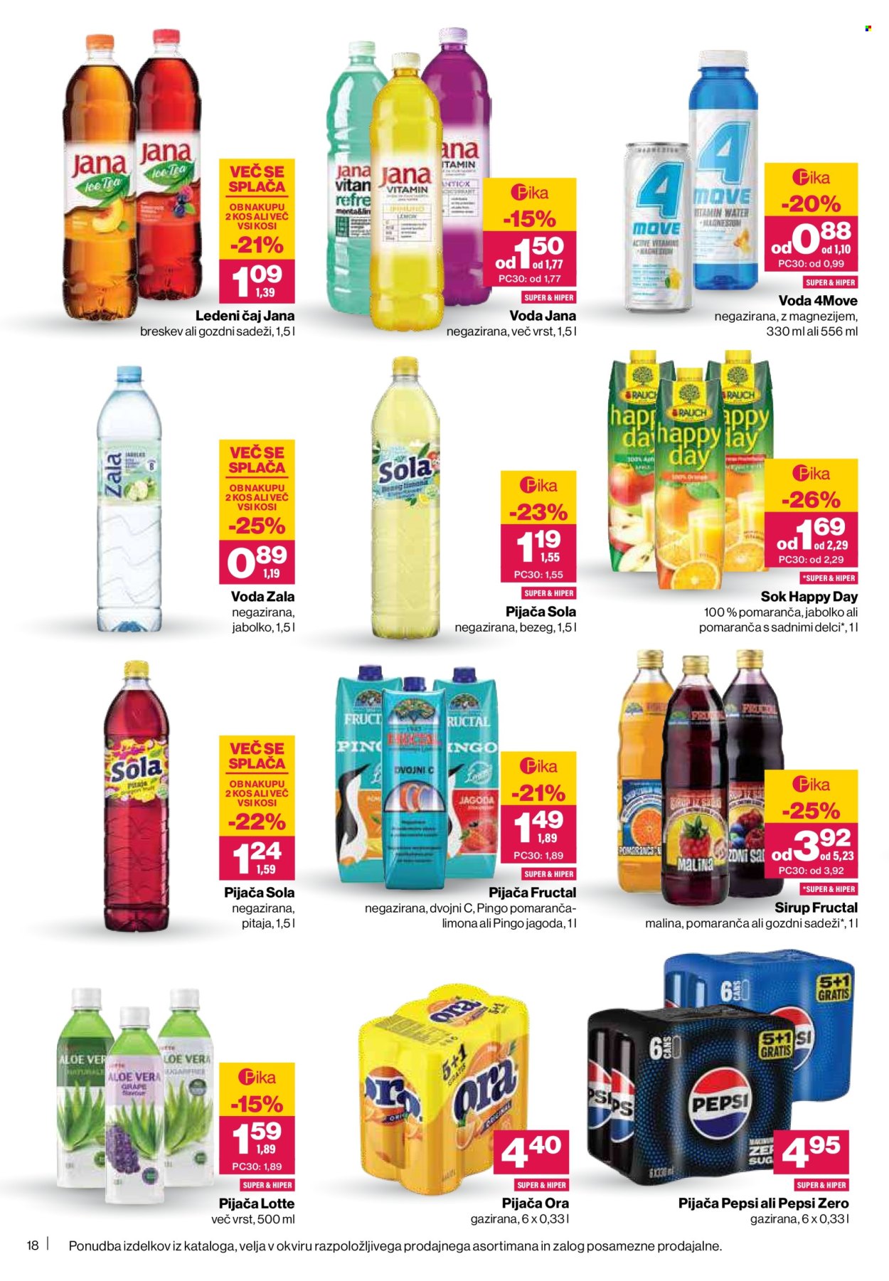Mercator katalog - 26.6.2026 - 1.7.2026. Stran 18