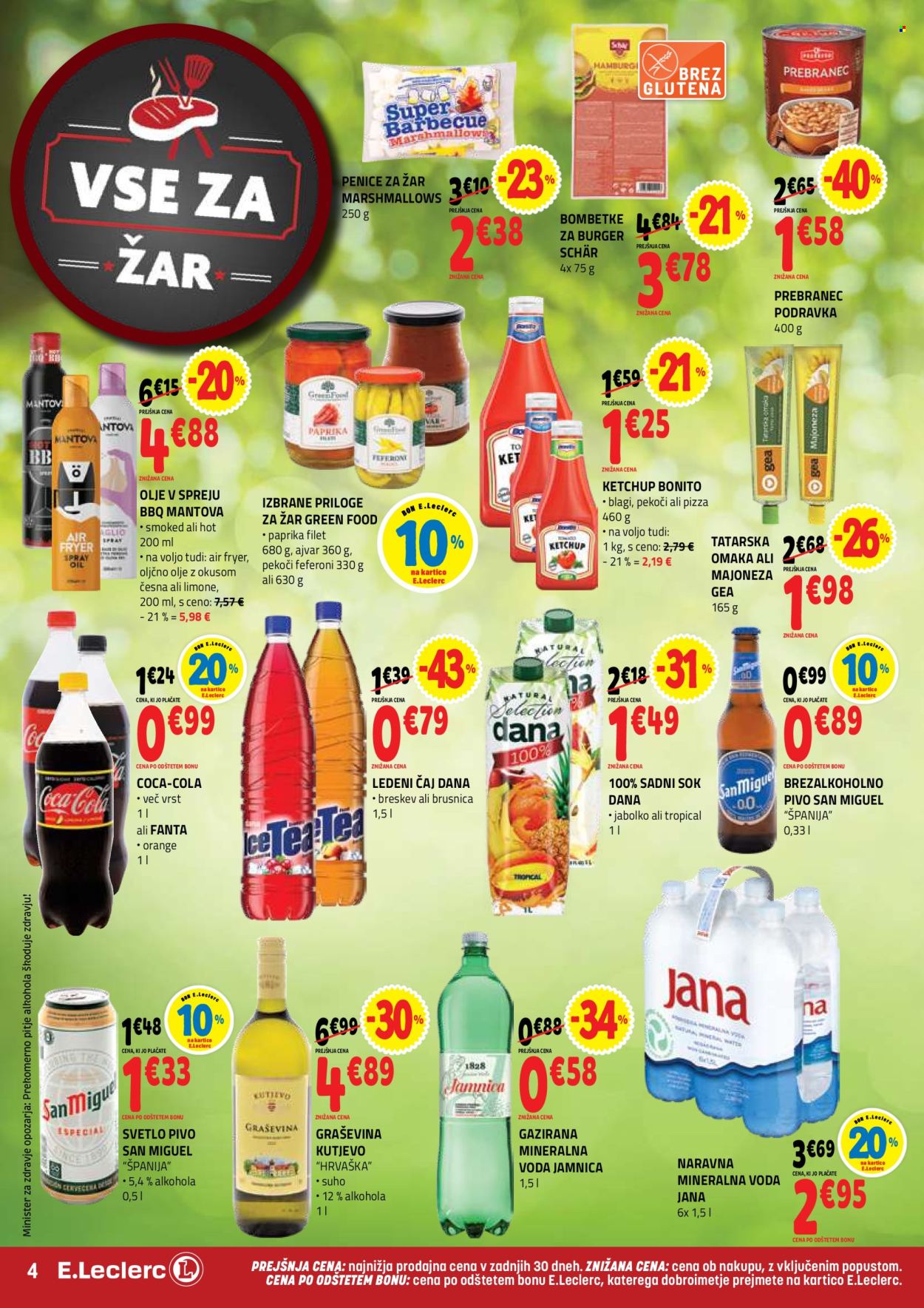 E.Leclerc katalog - 24.6.2026 - 4.7.2026. Stran 4