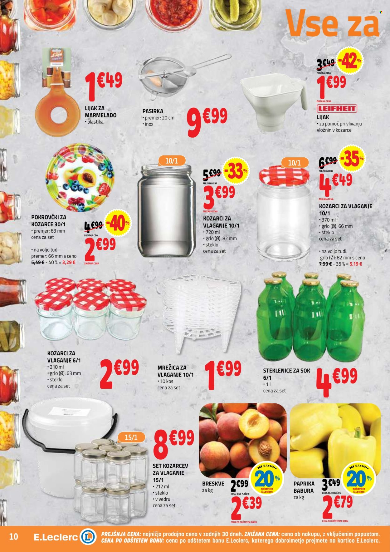 E.Leclerc katalog - 24.6.2026 - 4.7.2026. Stran 10