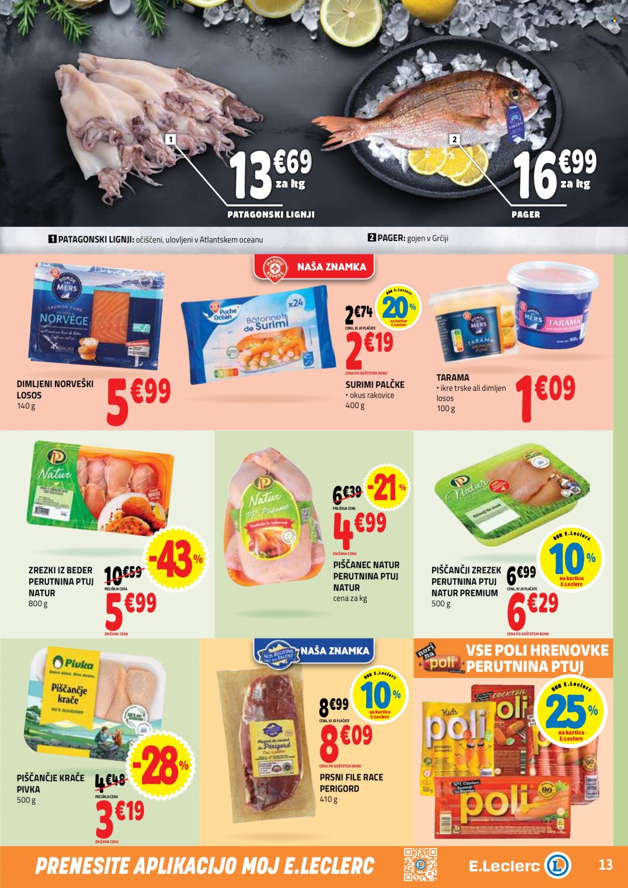 E.Leclerc katalog - 24.6.2026 - 4.7.2026. Stran 13