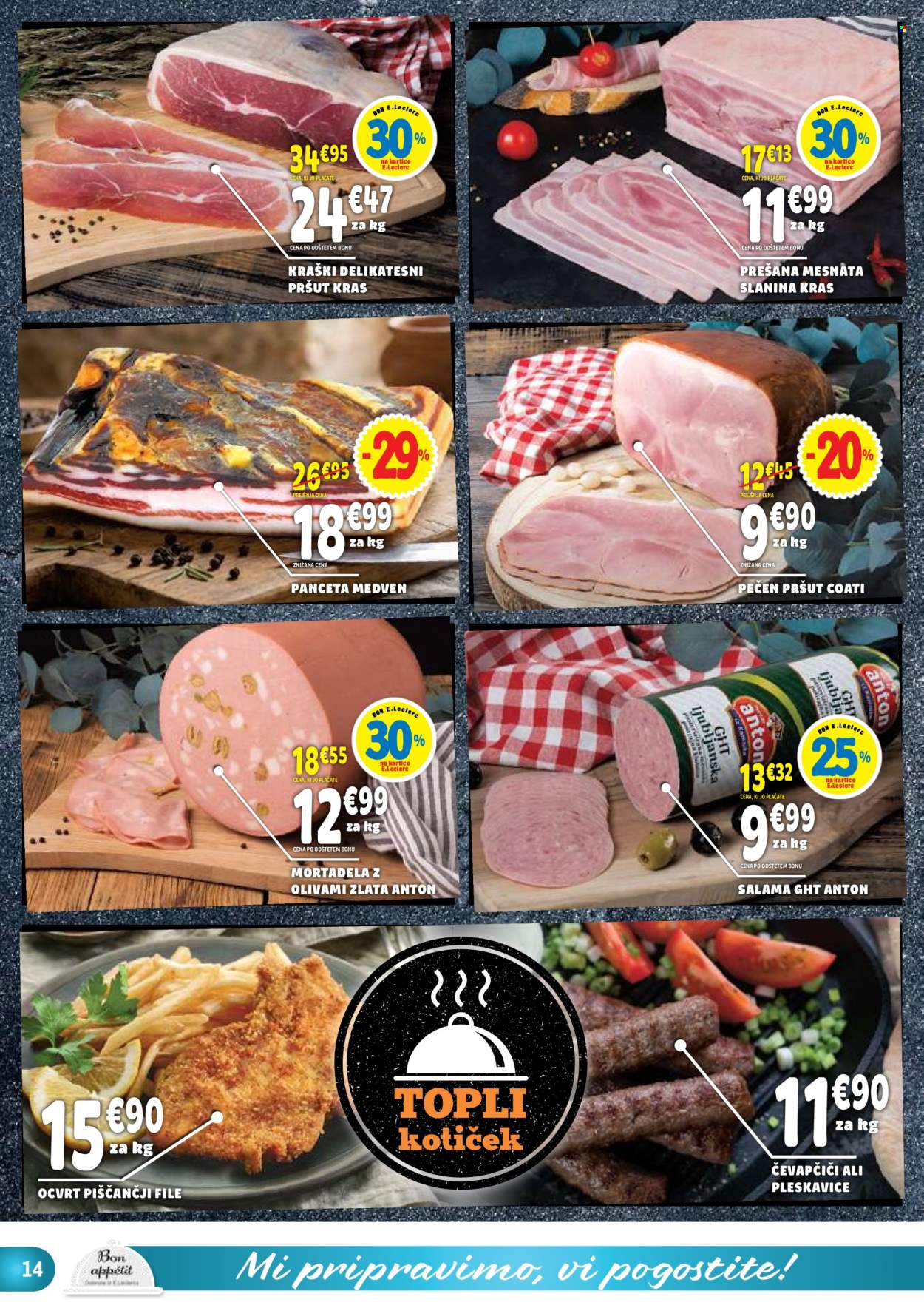 E.Leclerc katalog - 24.6.2026 - 4.7.2026. Stran 14