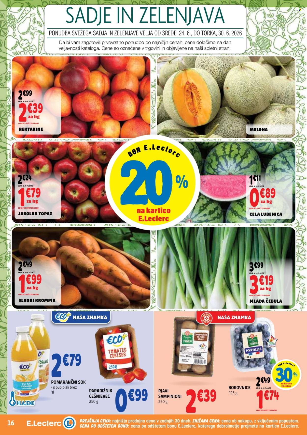 E.Leclerc katalog - 24.6.2026 - 4.7.2026. Stran 16