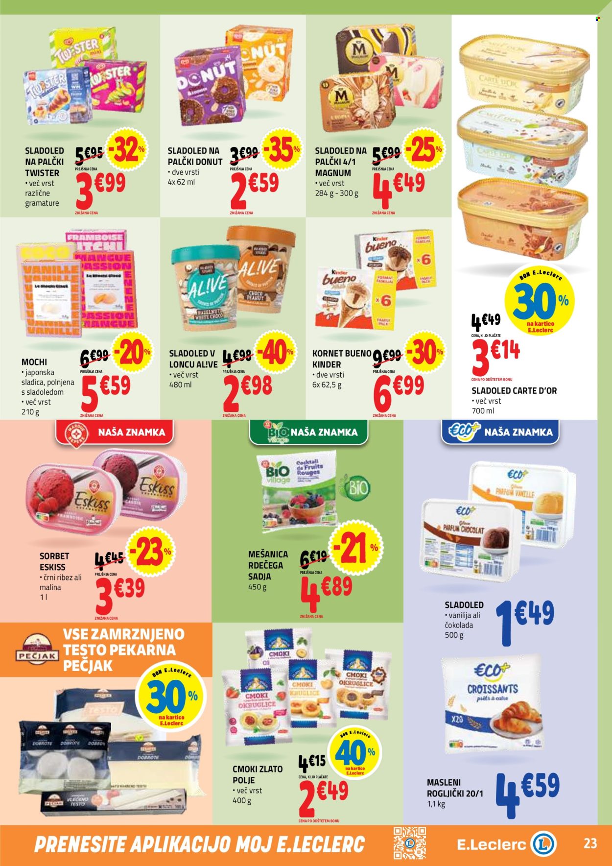 E.Leclerc katalog - 24.6.2026 - 4.7.2026. Stran 23