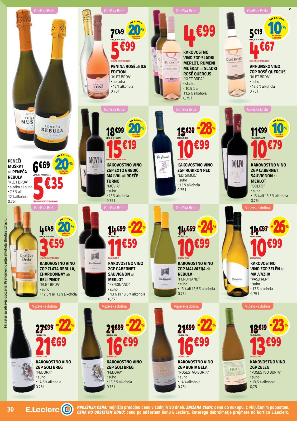 E.Leclerc katalog - 24.6.2026 - 4.7.2026. Stran 30