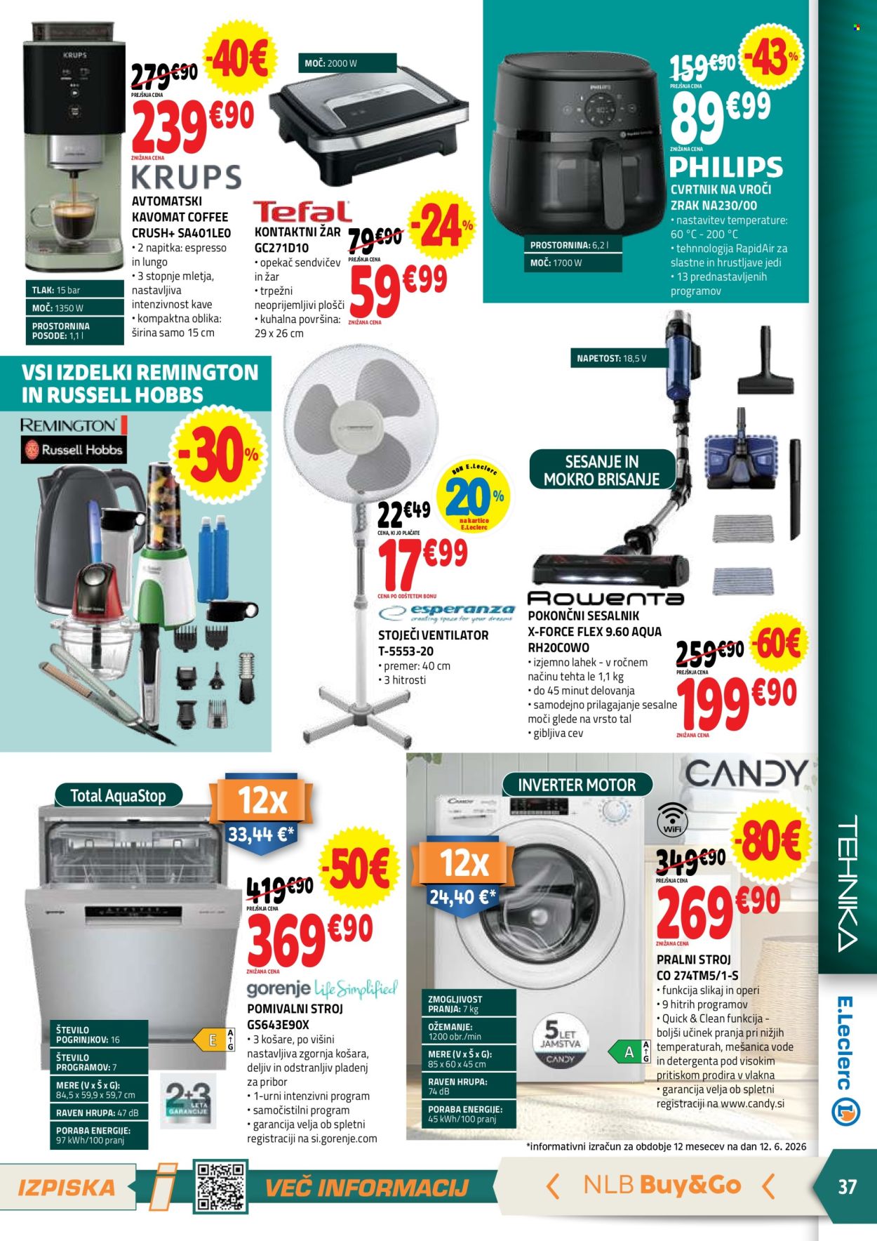 E.Leclerc katalog - 24.6.2026 - 4.7.2026. Stran 37