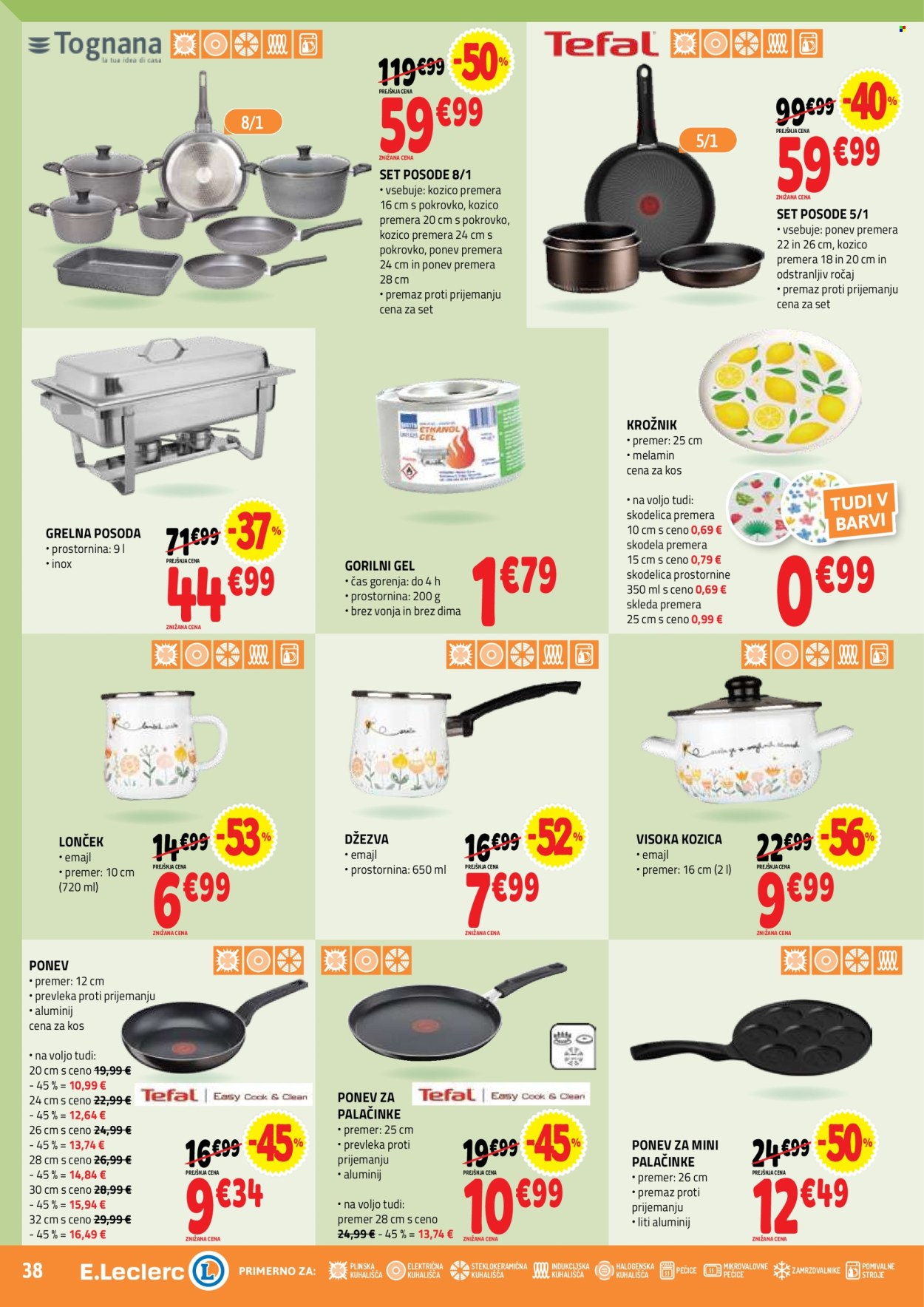 E.Leclerc katalog - 24.6.2026 - 4.7.2026. Stran 38