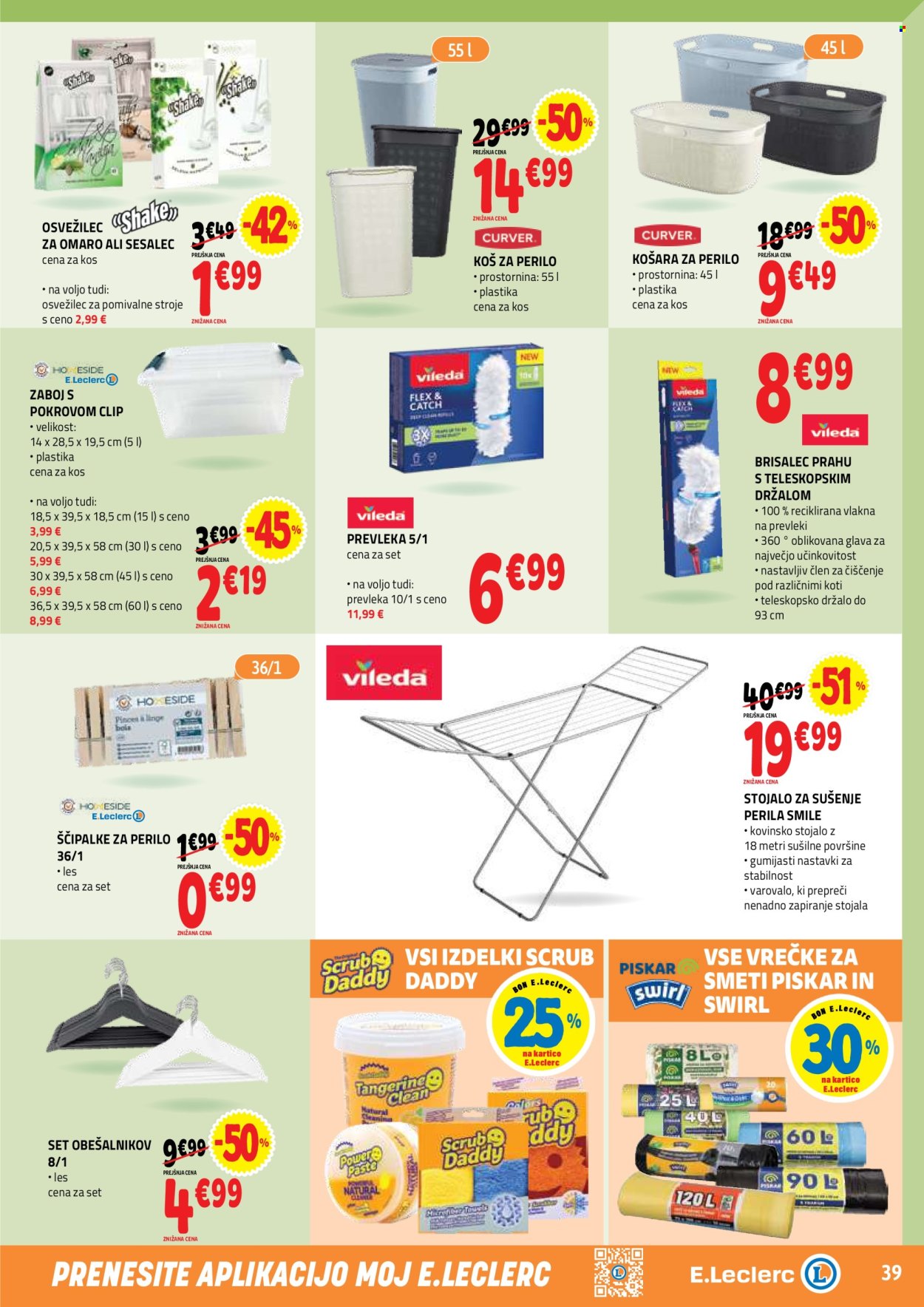 E.Leclerc katalog - 24.6.2026 - 4.7.2026. Stran 39