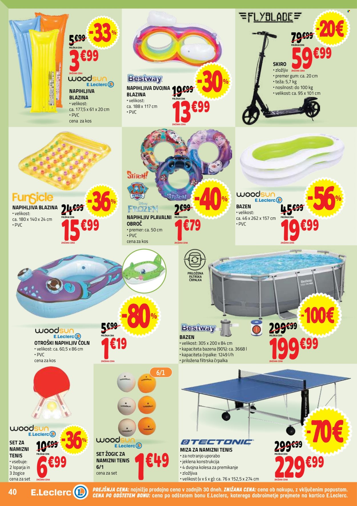 E.Leclerc katalog - 24.6.2026 - 4.7.2026. Stran 40
